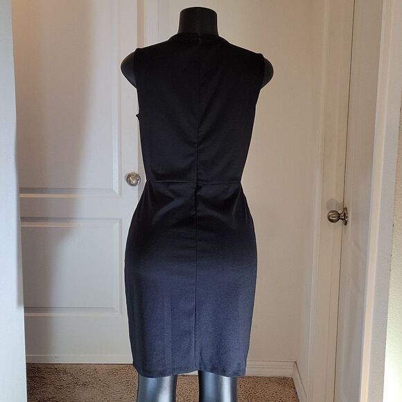BRAND NEW APT.9 SLEEVELESS ABOVE THE KNEE  LINE RHINESTONES EMBELLISHMENTS DRESS - Picture 8 of 14